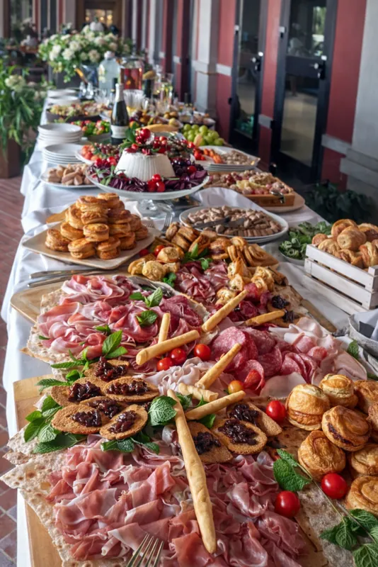 Buffet per festa privata Ainhoa Catering